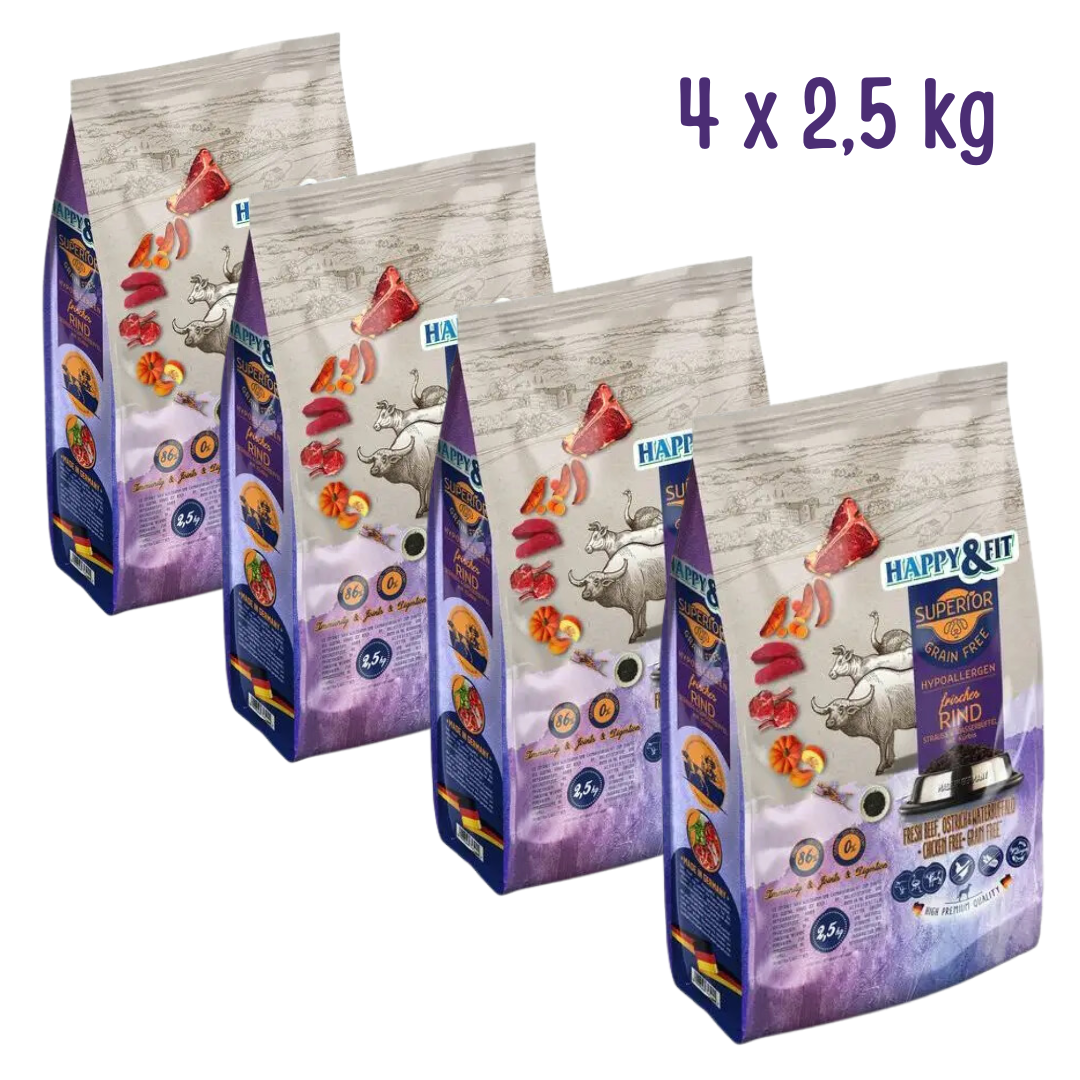 happy&fit superior marha 4 x 2,5 kg